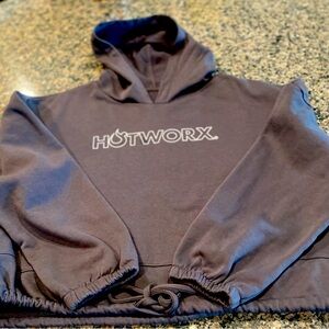 Hotworx crop hoodie